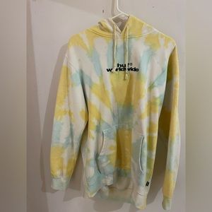 Huf worldwide tie dye hoodie